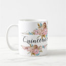 Buscar quinceanera tazas Floral
