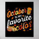 Buscar octubre posters Hojas