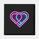 Buscar corazones azules imanes Día de san valentín