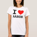 Buscar aaron camisetas Corazón