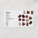 Buscar choc tarjetas de visita Marrón