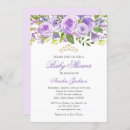 Buscar lavender invitaciones baby shower Para todos