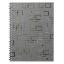 Buscar rectangular cuadernos Gris
