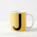 Buscar amarillo café tazas Monograma
