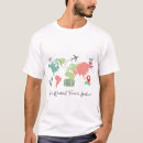 Buscar mapa del mundo camisetas Viajar