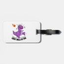 Buscar dino etiquetas para maletas Brontosauro