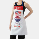 Buscar nombre de julia delantales Blanco rojo y azul