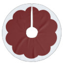 Buscar flores blancas faldas arbol navidad Rojo