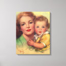 Buscar madre e hijo lienzos Madre y bebé