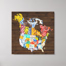 Buscar canada lienzos Vintage