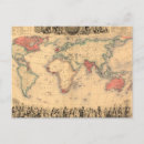 Buscar antique map postales Old