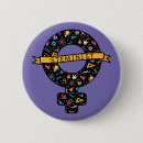 Buscar símbolo feminista chapas Poder chica