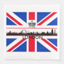 Buscar bandera de inglaterra servilletas Cortina