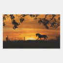 Buscar caballos rectangulares pegatinas Equino