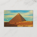 Buscar egipto tarjetas de visita Vintage