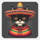 Buscar gato mexicano pegatinas Cinco de meow