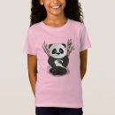 Buscar oso panda lindo camisetas Ilustracion