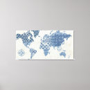 Buscar mapa del mundo lienzos Continentes
