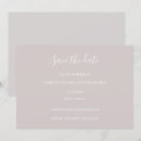 Buscar gris y blanco invitaciones Minimalista