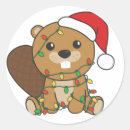 Buscar castores pegatinas Navidades