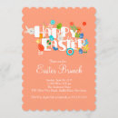 Buscar su conejito feliz invitaciones Invitados