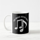 Buscar notas musicales tazas Músico