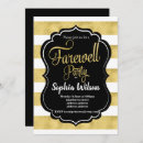 Buscar farewell invitaciones Despedida