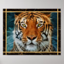 Buscar leopardo azul posters Marrón