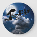 Buscar wiccan relojes de pared Halloween