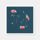 Buscar flor japonesa servilletas Floral
