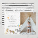 Buscar animal invitaciones Safari