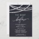 Buscar de la noche invitaciones Elegante