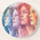 Buscar rostros posavasos 6 º cara