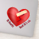 Buscar corazón roto pegatinas Curación