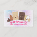 Buscar nuez tarjetas de visita Pastelería