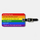 Buscar bandera gay etiquetas para maletas Transgénero