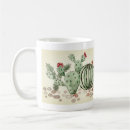 Buscar cactus floreciente tazas Vintage