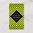 Buscar retro amarillo tarjetas de visita Artista de maquillaje