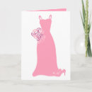 Buscar vestido rosado tarjetas Novia