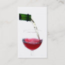 Buscar tienda vino de tarjetas de visita Bebida