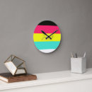 Buscar bloque del color relojes de pared Colorido