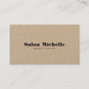 Buscar sostenible tarjetas de visita Moda