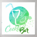 Buscar cócteles posters 5 º barra