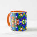 Buscar abstracción tazas Naranja