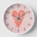 Buscar pink relojes de pared Para niños