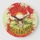 Buscar payaso relojes de pared Halloween