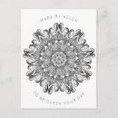 Buscar psicodélico postales Mandala
