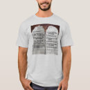 Buscar 10 mandamientos camisetas Jesús