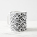 Buscar adorno tazas Blanco y negro