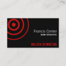 Buscar símbolo tarjetas de visita Blanco